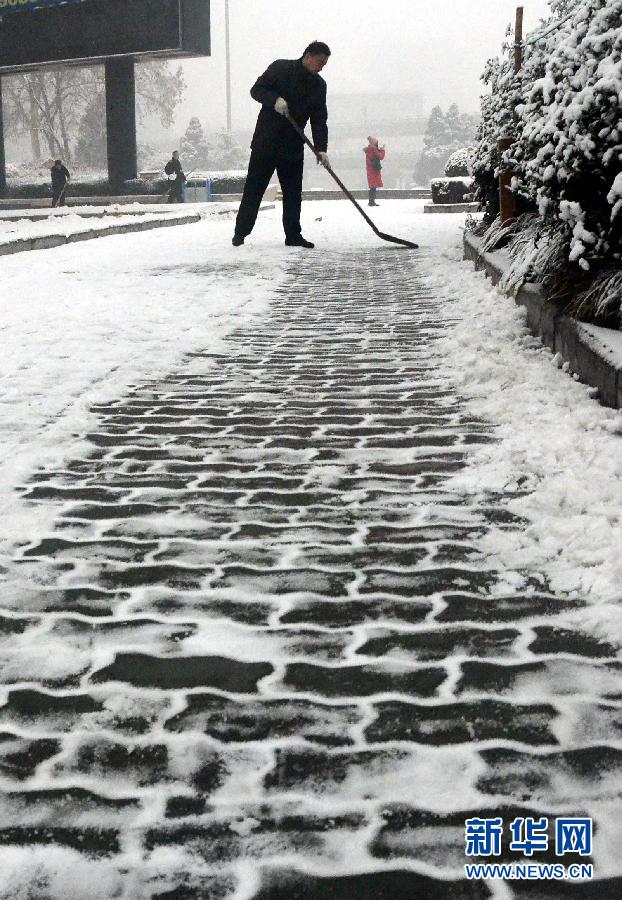 （生態）（2）鄭州：“大寒”到 雪花飄