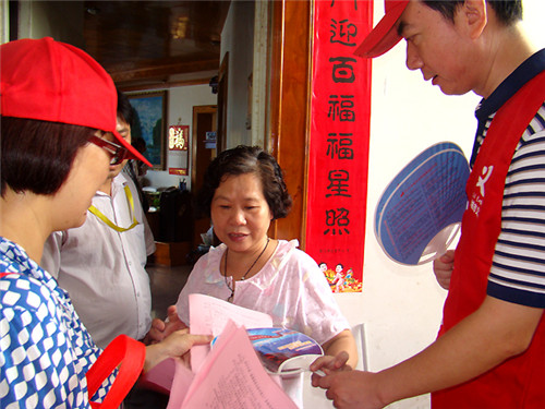 城市義工與居民共同締造“美麗社區”