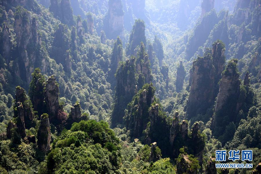 #（美麗中國）（1）航拍世界自然遺產——武陵源風景名勝區